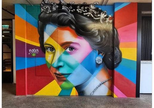 queen elizabeth street art